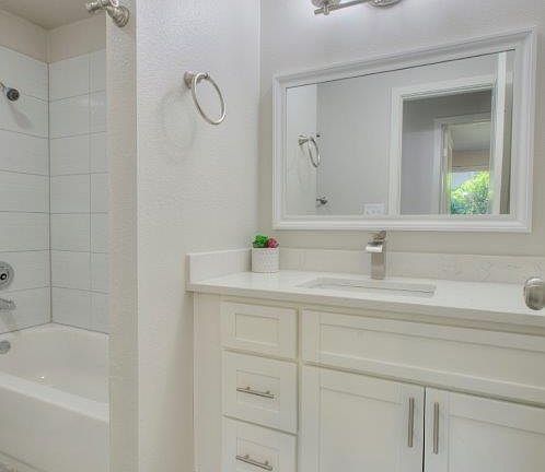 Quartz counters custom tile work 