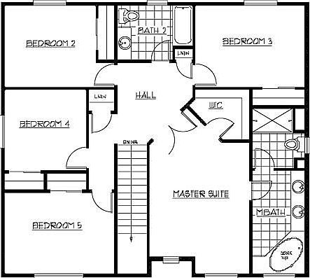 2nd floor layout