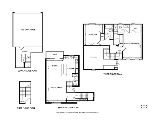 Floor plan Fairfax Upper