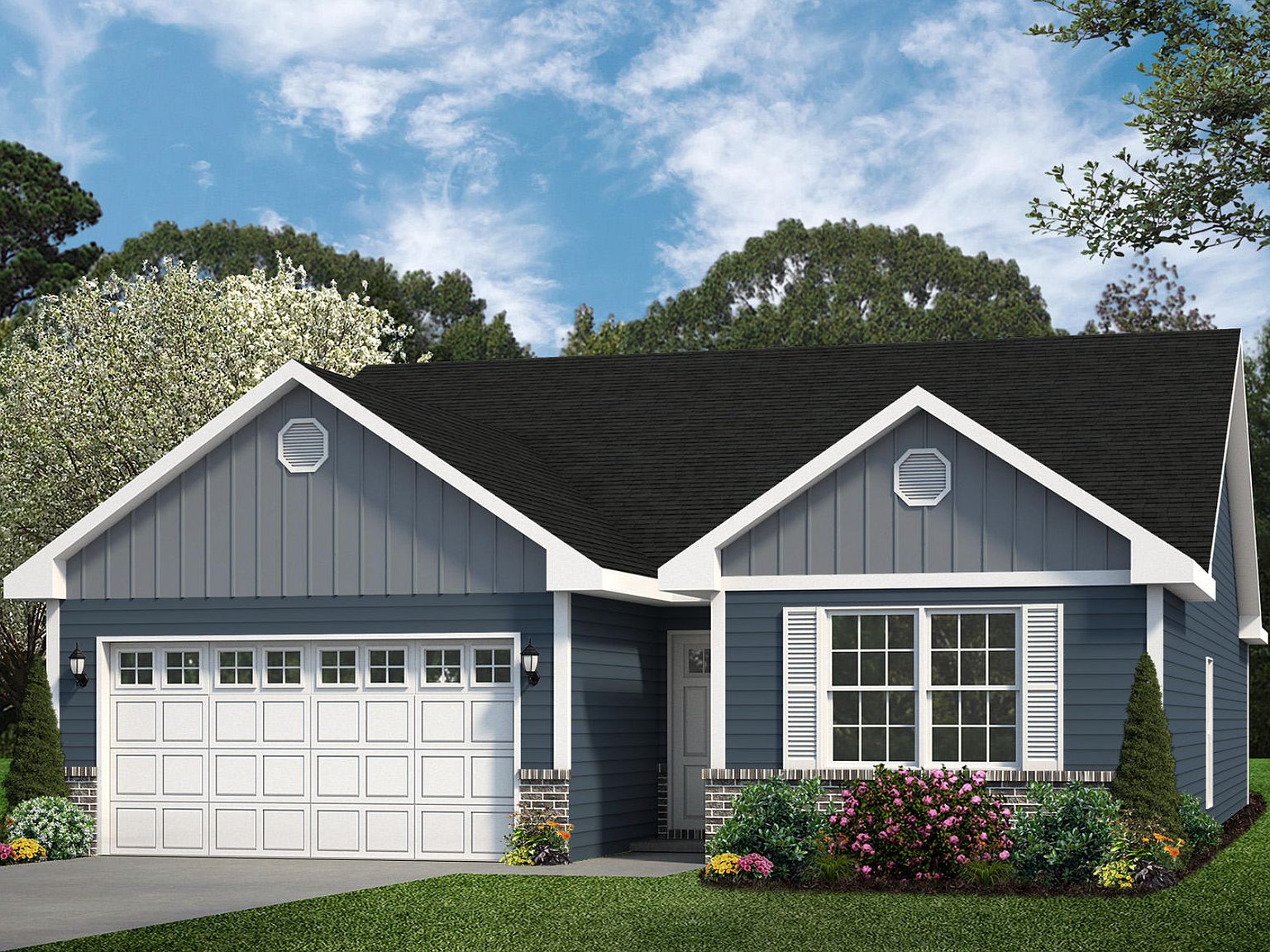 Houston B Plan, Homes of Liberty Place, Troy, IL 62294 Zillow