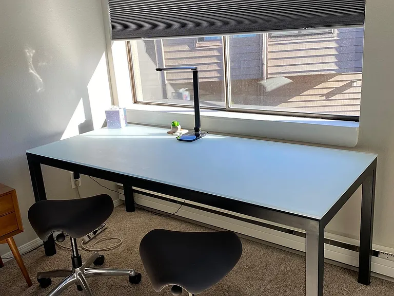 Work station in 2nd bedroom