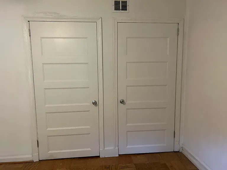 Large closets in master bedroom