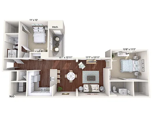 Floor plan B2-Std-Floor1