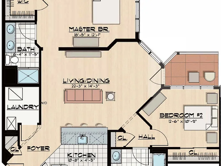 B12 - 1149 Sq Ft