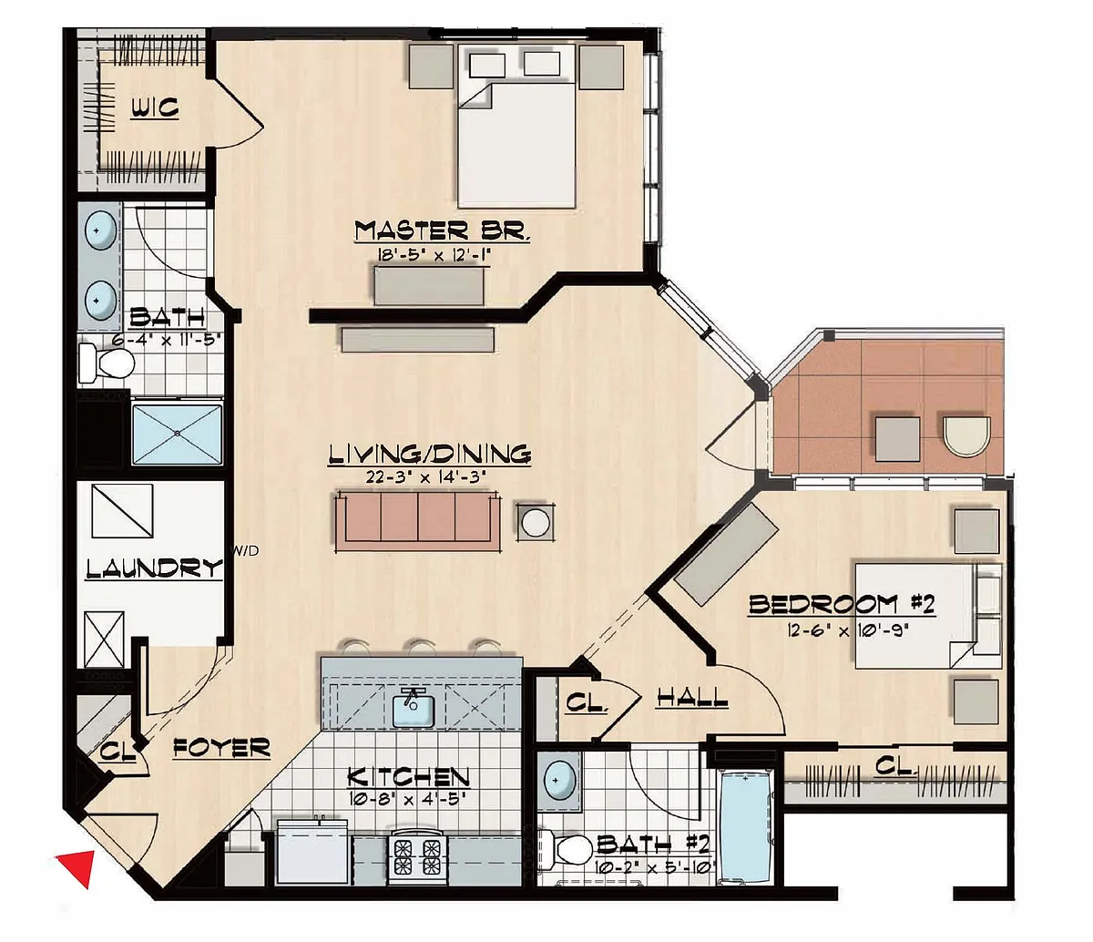 Floor plan B12