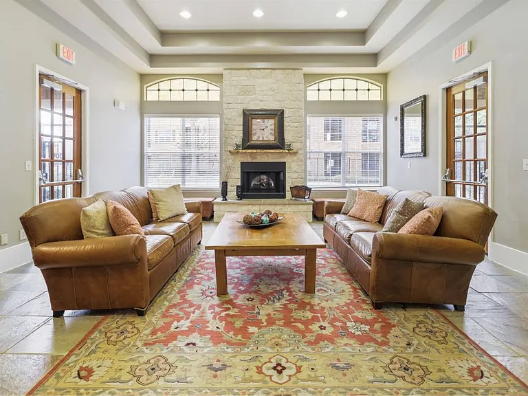 Lovely clubhouse at Stonehaven Apartments in Houston, TX