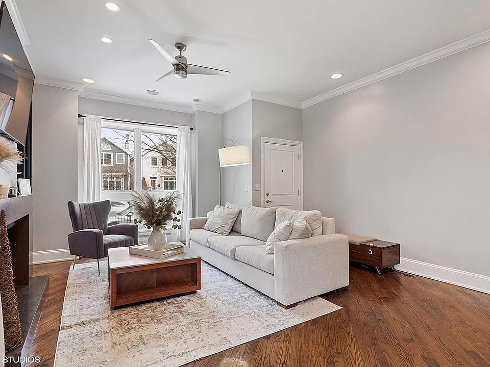 Main floor living room area