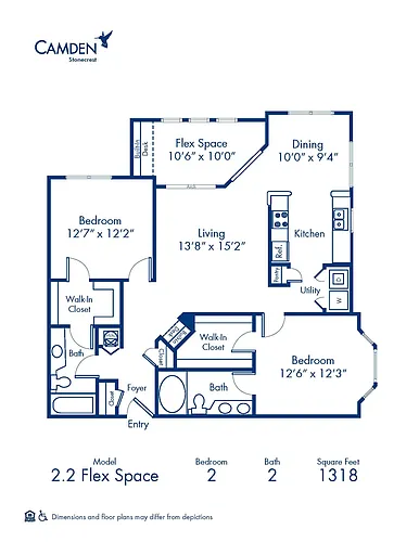 Floor plan 2.2 Flex Space