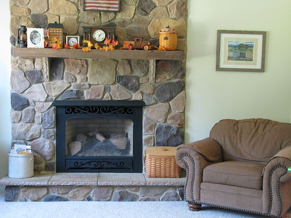 Gas fireplace