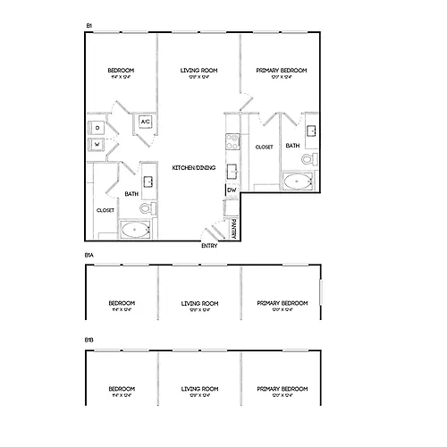 Floor plan B1