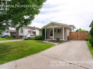 1657 Blairwood Cres, Windsor, ON N8W5N9