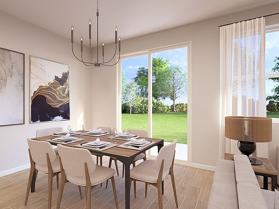 Dining Nook - artist rendering