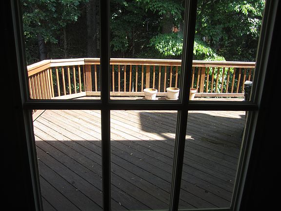 Deck off Dining Room/Kitchen