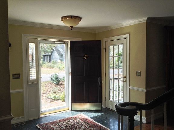 Gracious entrance foyer