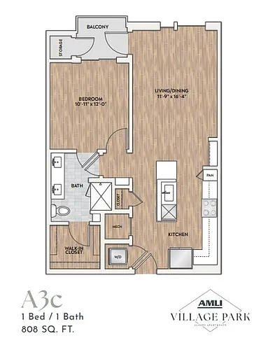 Floor plan A3c