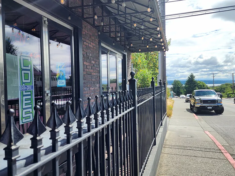 Enjoy dinner right outside your front door