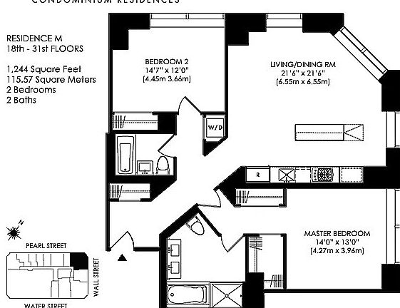 2nd image of 75 Wall St #30M