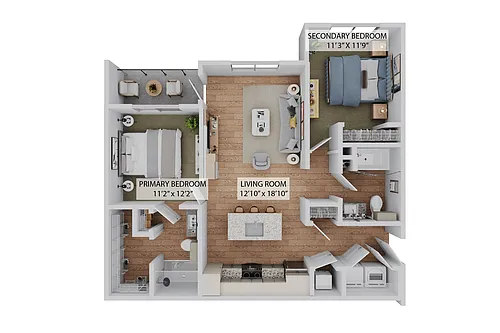 Floor plan The Luxe