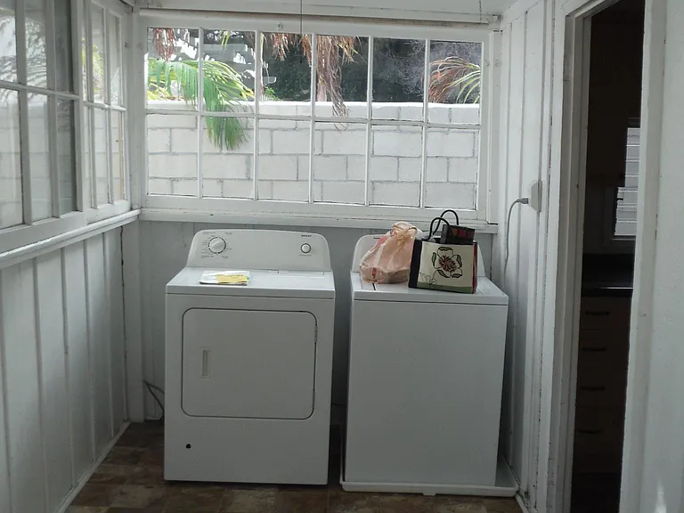 Laundry room and pantry