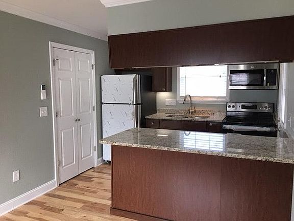 Kitchen island with an extended counter that will accommodat