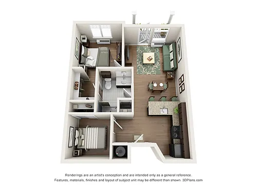 Floor plan 402