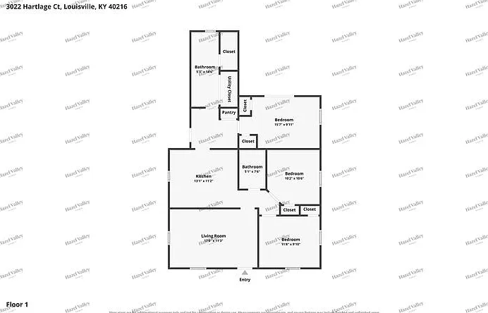 3 bed, 2.0 bath, 1192 sqft, $1,520 — Photo 2