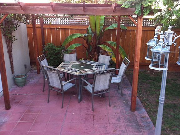 Back patio