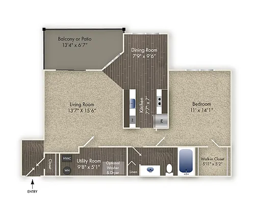Floor plan Satinwood