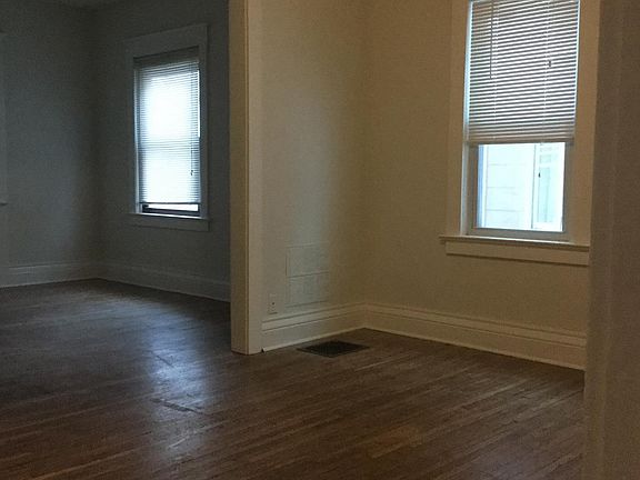 Living room and dining room