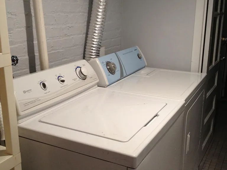Basement laundry