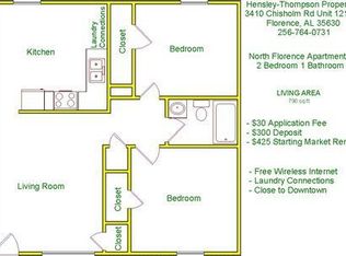 1414 Chisholm Rd APT 5, Florence, AL 35630