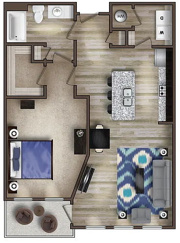 Floor plan Ashley