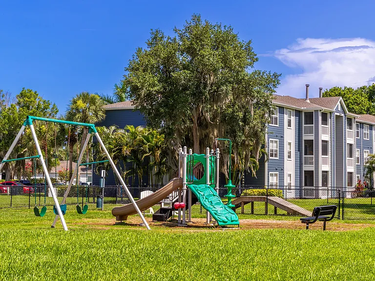 Let the kids enjoy active playtime at our on-site playground, featuring swings and a playscape.