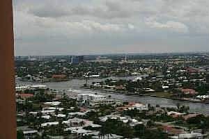 The view of the city