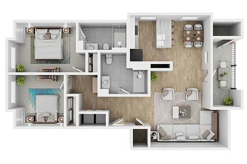 Floor plan The Landing