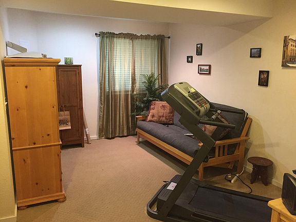 Basement living area, office or bedroom
