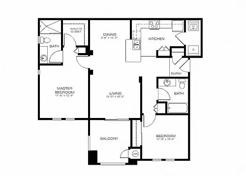 Floor plan B2