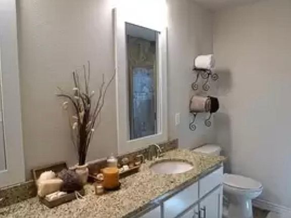 Master bathroom with walk in shower