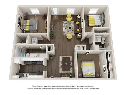 Floor plan C1R