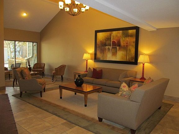 Newly updated lobby area.