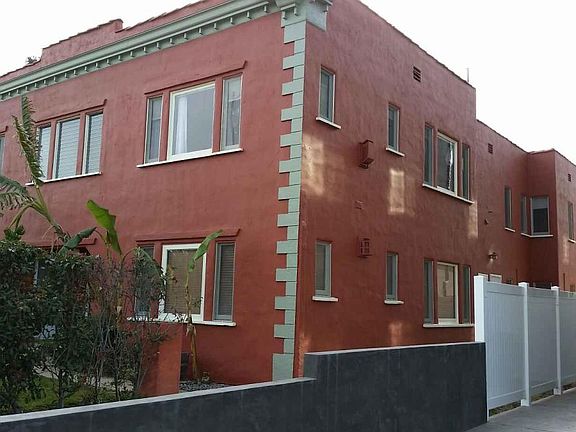 Building JUST painted (March 2017)