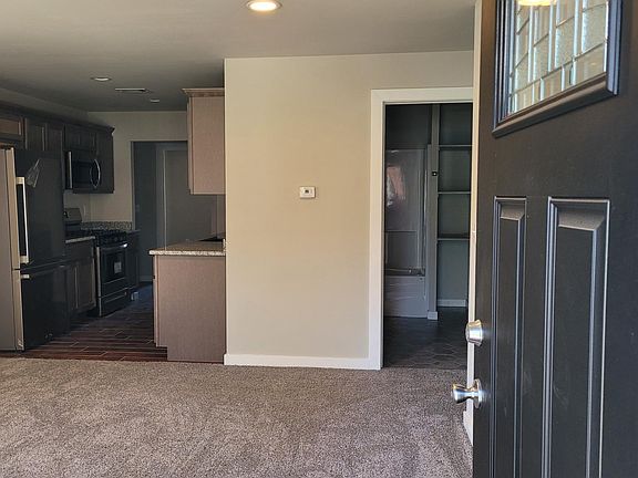 Living room + kitchen + bathroom