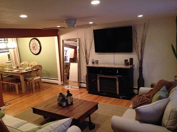 Living Room View from front door