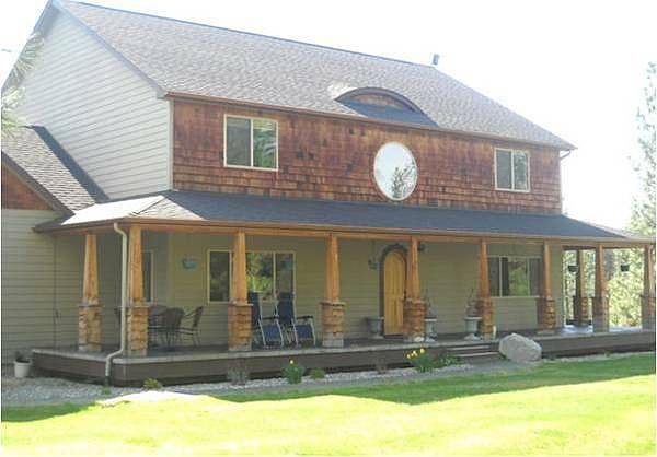 2 Story covered front porch