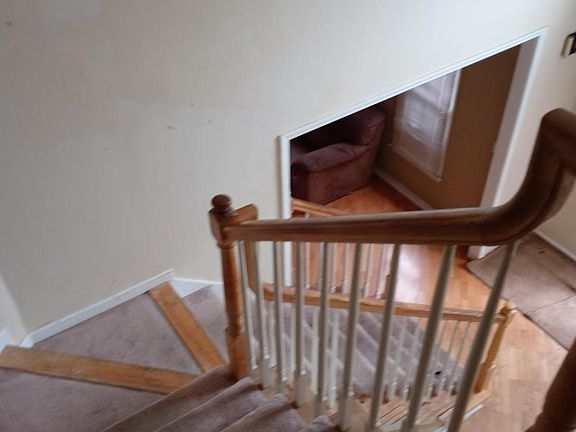 Stairs leading to upstairs
