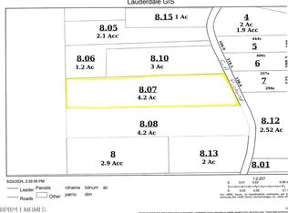 0 C A Pickard Rd, Meridian, MS 39301