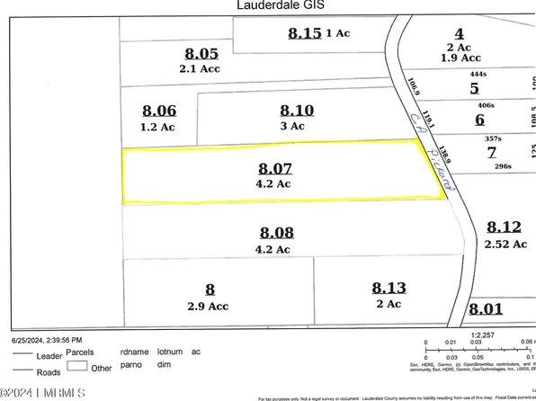 0 C A Pickard Rd, Meridian, MS 39301