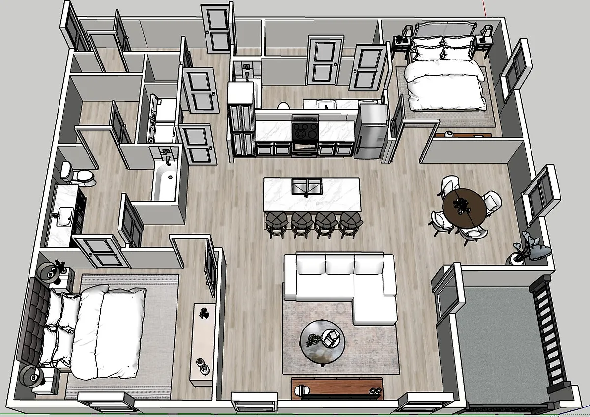 Floor plan Olympus