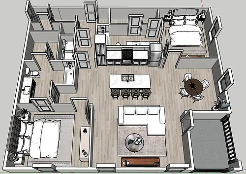 Floor plan Olympus