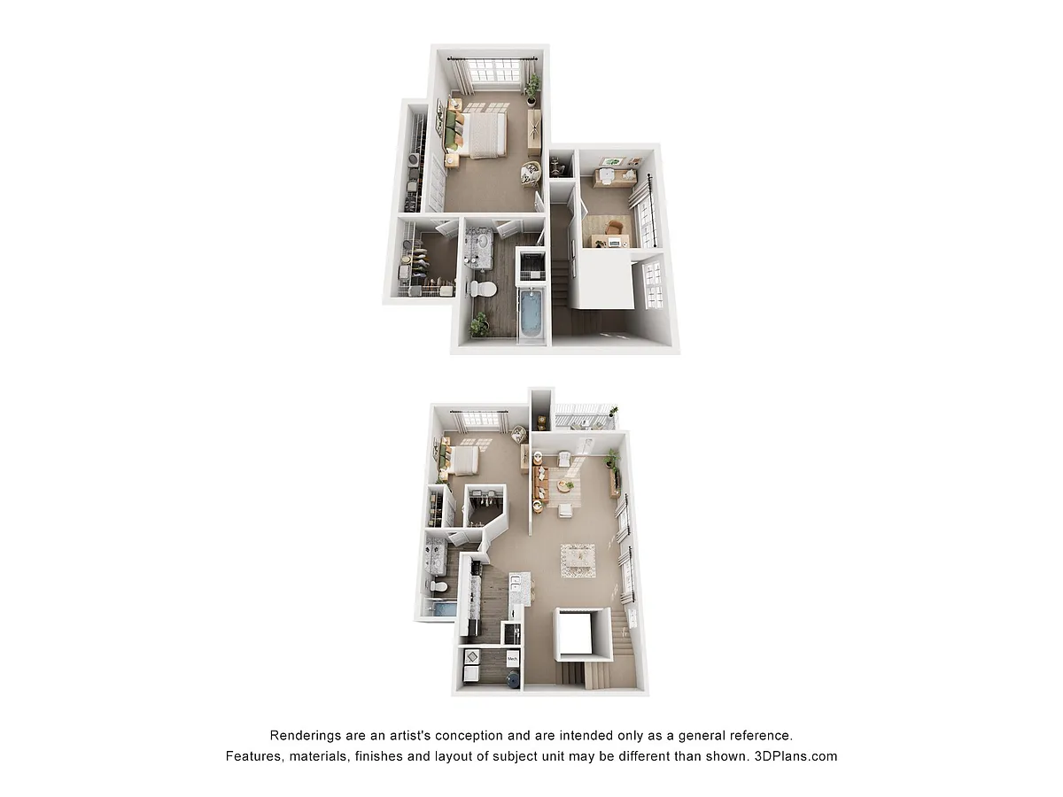 Floor plan Fuller - Renovated